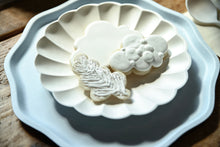 Sky Blue Compostable Dinner Paper Plates - Ellie and Piper