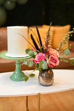 Large Melamine Cake Stand - Sage Green - Ellie and Piper