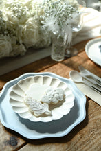 Sky Blue Compostable Dinner Paper Plates - Ellie and Piper