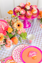 Purple Melamine Cake Stand - Ellie and Piper