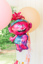 Trolls Poppy Foil Balloon - Ellie and Piper