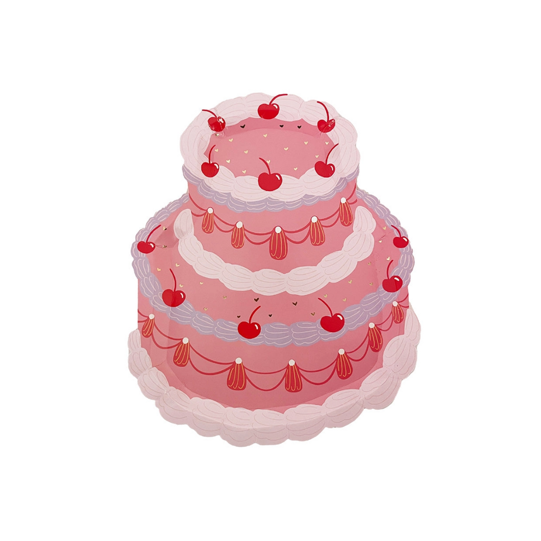 You're the Cherry On Top Dinner Plates - Ellie and Piper