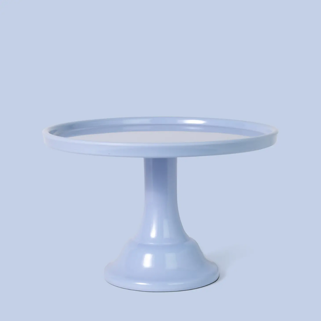 Melamine Cake Stand Small - Wedgewood Blue - Ellie and Piper