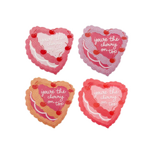 You're the Cherry On Top Dessert Plates - Ellie and Piper