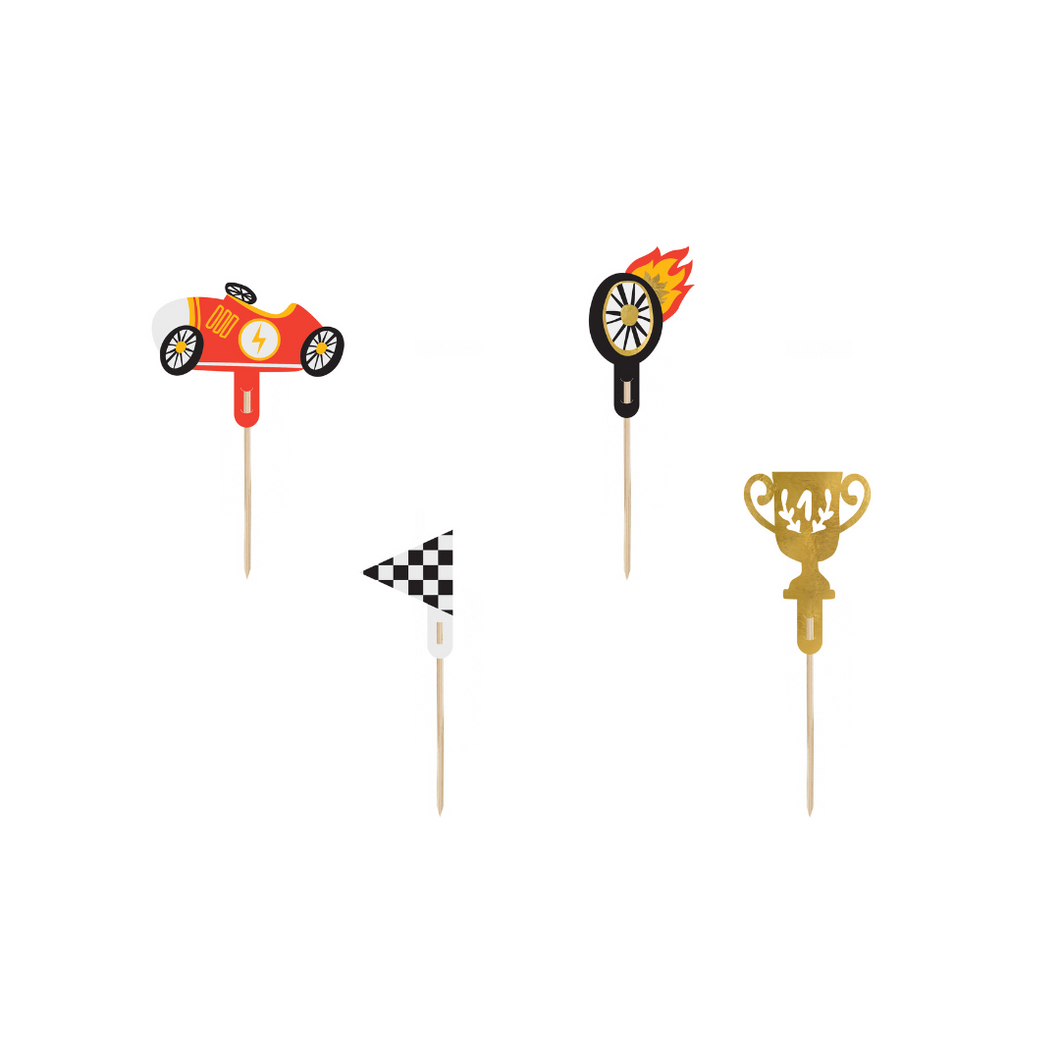 Car Cupcake Toppers - Ellie and Piper