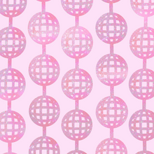 Pink Disco Curtain - Ellie and Piper