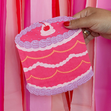 You're the Cherry On Top Die Cut Cake Large Napkin - Ellie and Piper