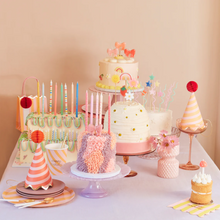 Stripe Party Hats - Ellie and Piper