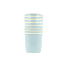 Summer Sky Blue Tumbler Cups - Ellie and Piper