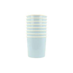 Summer Sky Blue Tumbler Cups - Ellie and Piper