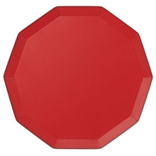 Cherry Red Premium Dinner Paper Plates - Ellie and Piper