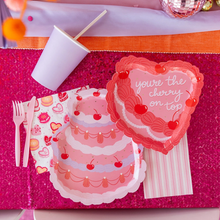 You're the Cherry On Top Dinner Plates - Ellie and Piper