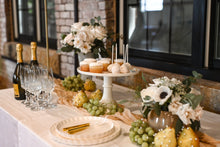 Simply Eco Compostable Bamboo Pleated Salad Paper Plates - Ellie and Piper