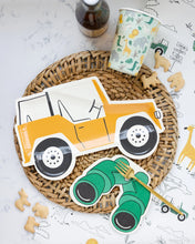 Safari Jeep Shaped Paper Plate - Ellie and Piper