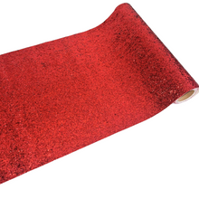 Metallic Red Glitter Table Runner - Ellie and Piper