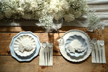 Sky Blue Compostable Dinner Paper Plates - Ellie and Piper