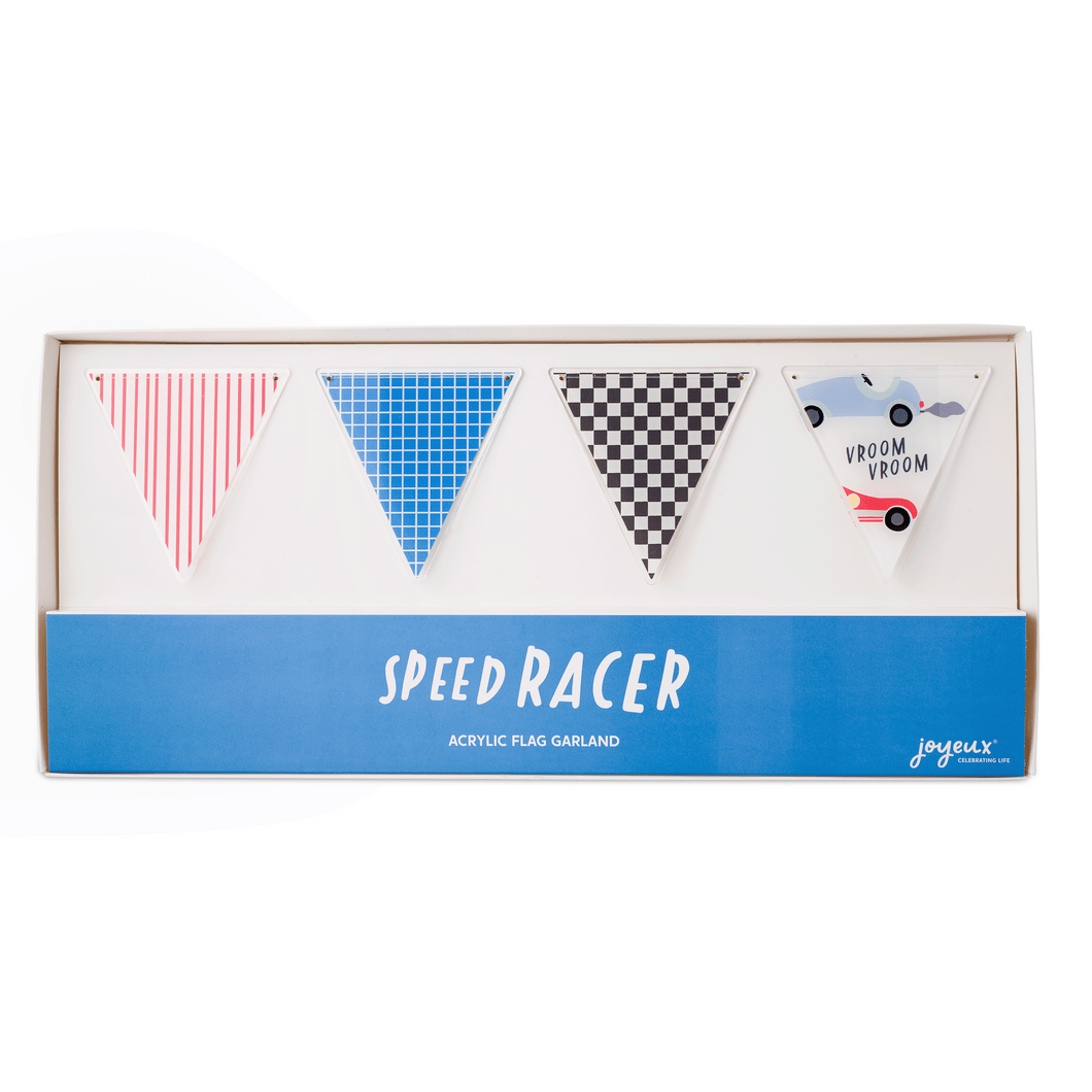 Speed Racer Acrylic Garland - Ellie and Piper