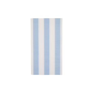Sky Blue Cabana Stripe Paper Guest Towels - Ellie and Piper