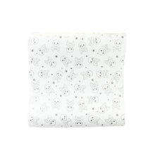White & Silver Cross Bones Table Runner - Ellie and Piper