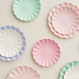 Pale Blue Simply Eco Large Paper Plates - Ellie and Piper