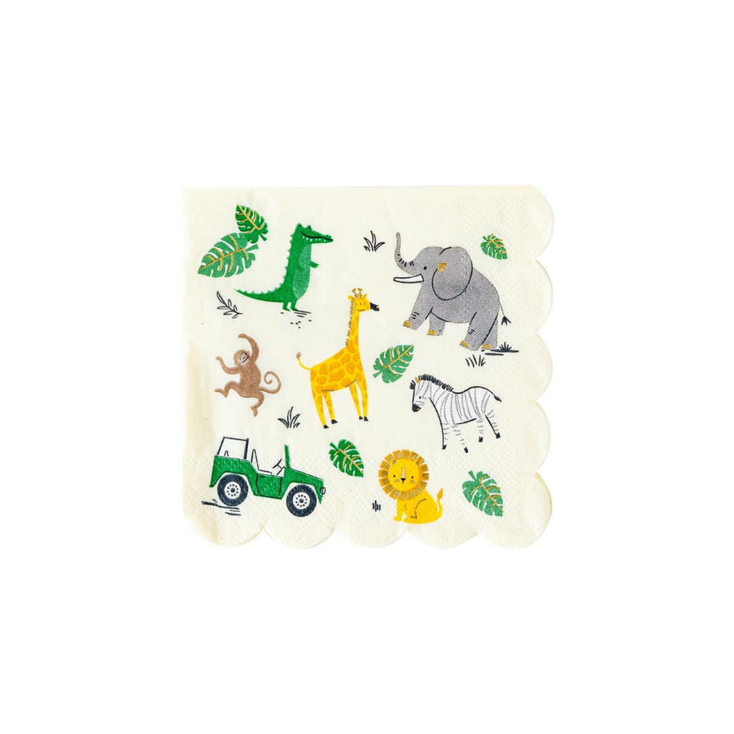 Safari Cocktail Paper Napkin - Ellie and Piper