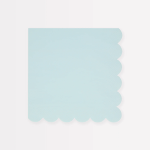 Summer Sky Blue Large Napkins - Ellie and Piper