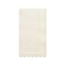 Cream Scalloped Edge Guest Towels - Ellie and Piper