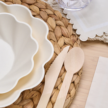 Simply Eco Salad Plate - Cream - Ellie and Piper