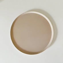 Matte Beige Large Paper Plates - Ellie and Piper