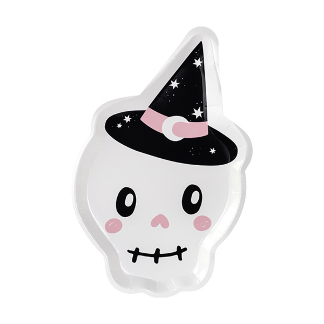 Party Skull Paper Plates - Ellie and Piper