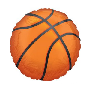 Basketball Mylar Balloon - Ellie and Piper