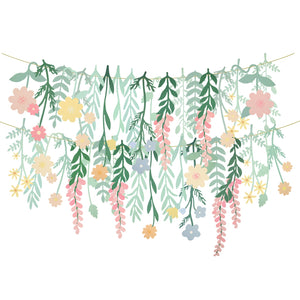 Floral Paper Backdrop - Ellie and Piper