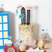 Superhero Cake Topper - Ellie and Piper