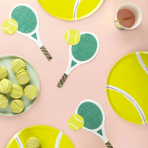 Tennis Plates - Ellie and Piper