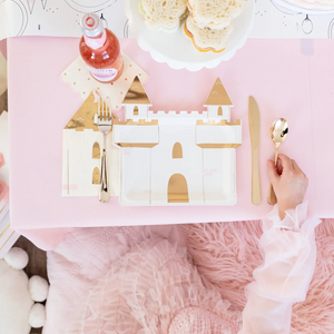 Princess Castle Shaped Guest Napkins - Ellie and Piper