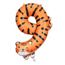 Jumbo Number Balloon Party Animals - Ellie and Piper
