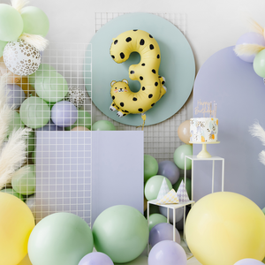 Jumbo Number Balloon Party Animals - Ellie and Piper