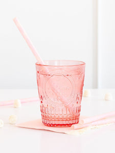 Pink with Moon and Stars Reusable Straws - Ellie and Piper