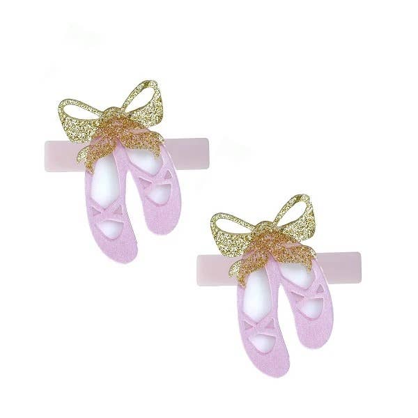 Ballet Slippers Alligator Clip - Ellie and Piper