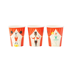 Carnival Party Cups - Ellie and Piper