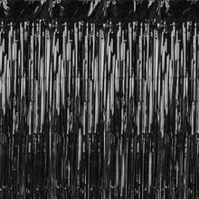 Black Fringe Curtain Backdrop - Ellie and Piper