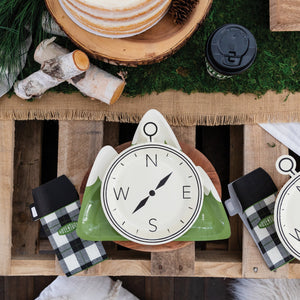 Compass Shaped Plate - Ellie and Piper