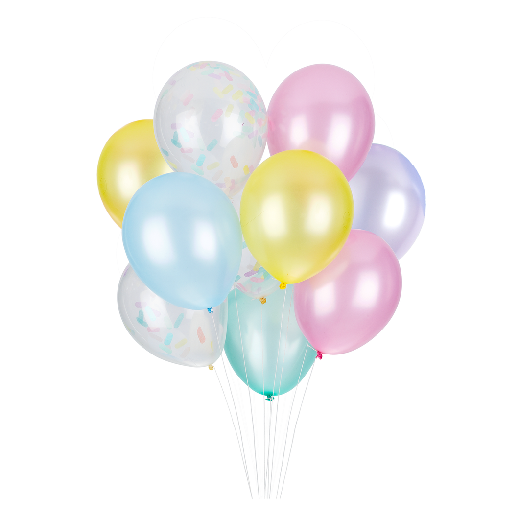 Cupcake Classic Balloons - Ellie and Piper
