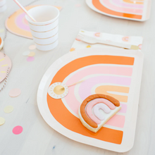 Boho Rainbow Large Plates - Ellie and Piper
