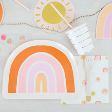 Boho Rainbow Large Plates - Ellie and Piper