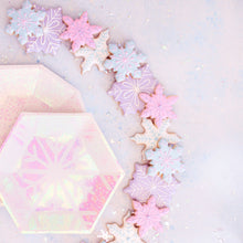 Frosted Snowflake Small Paper Plates - Ellie and Piper