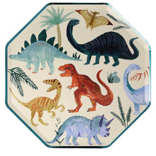 Dinosaur Kingdom Paper Dinner Plates - Ellie and Piper