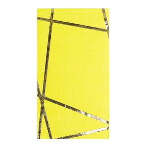 Enchanté Chartreuse Guest Napkins - Ellie and Piper
