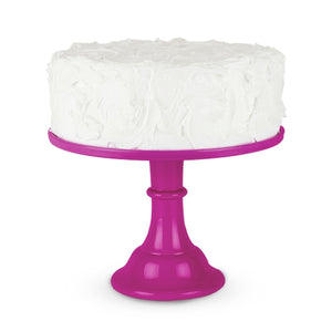 Fuchsia Pink Melamine Cake Stand - Ellie and Piper