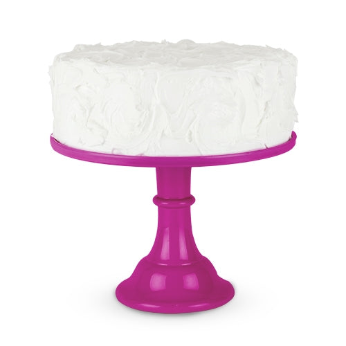 Fuchsia Pink Melamine Cake Stand - Ellie and Piper